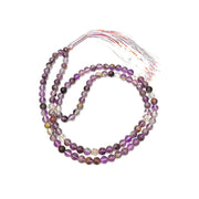 Auralite Japamala: Universal Love - Round Plain Beads Love Rocks Japamala